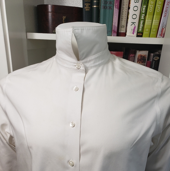 Mens Classic Fit Brooks Brothers White Dress Shirt - Picture 4 of 8